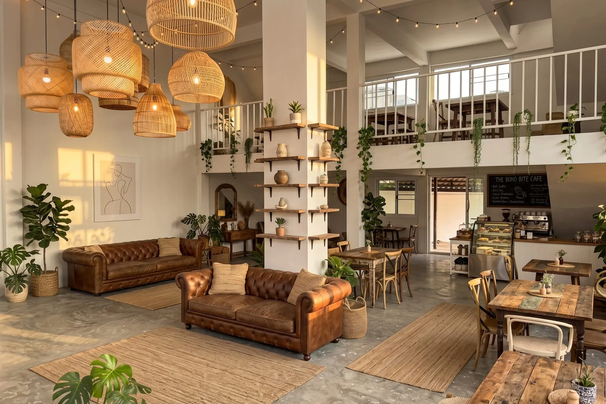 Maranatha Café, as it could look An impression, not the building today.
